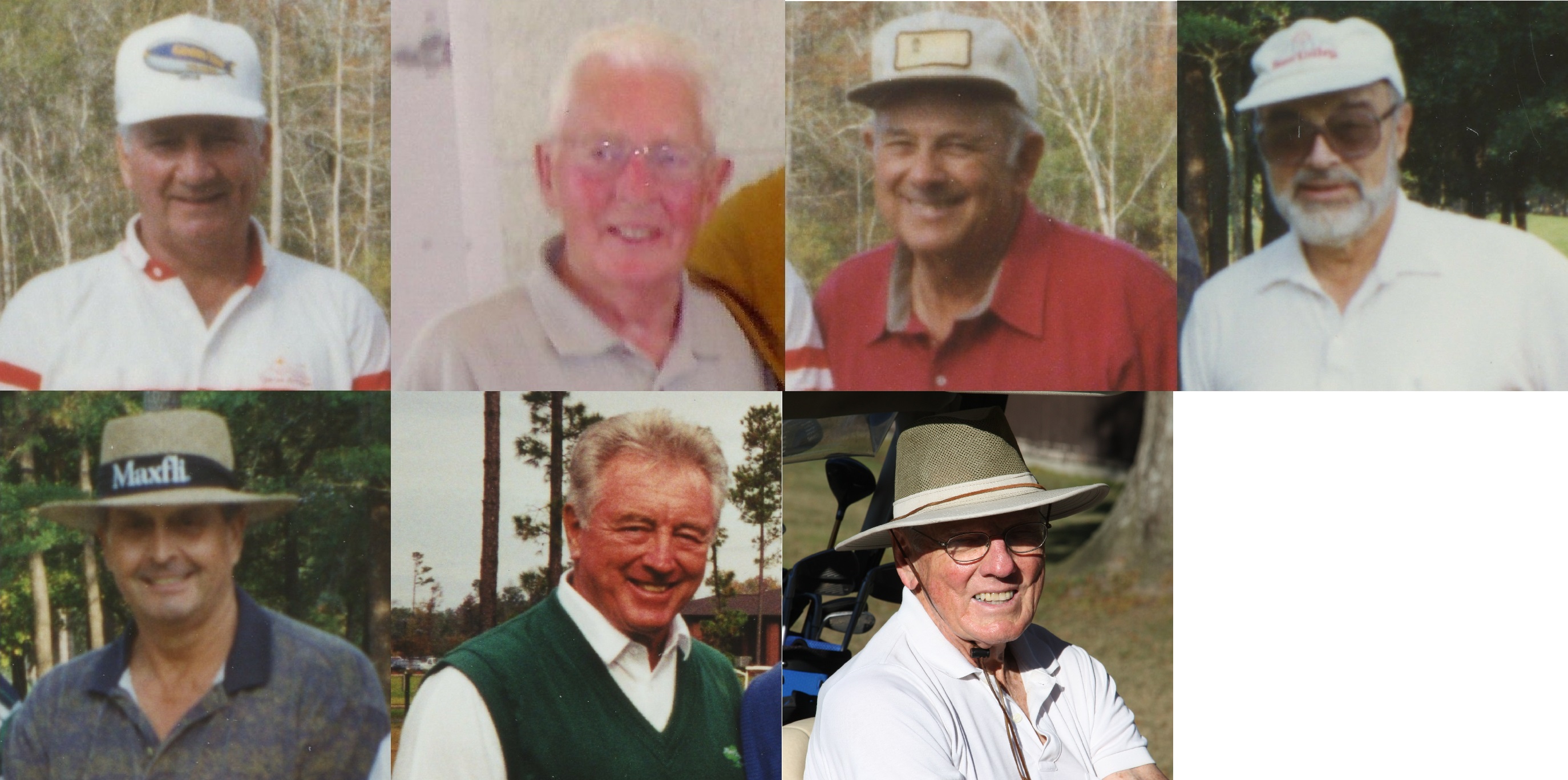 1987 Poor Golfers Association group photo