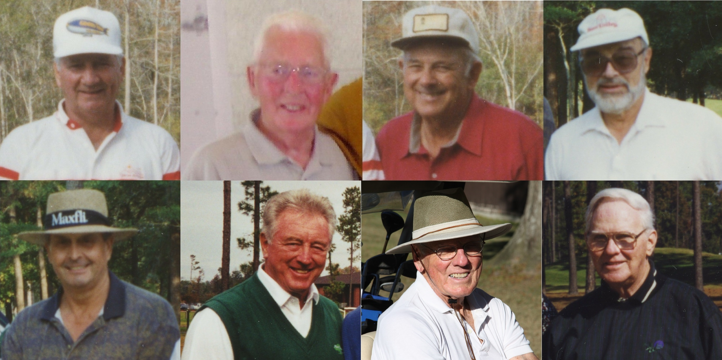 1988 Poor Golfers Association group photo