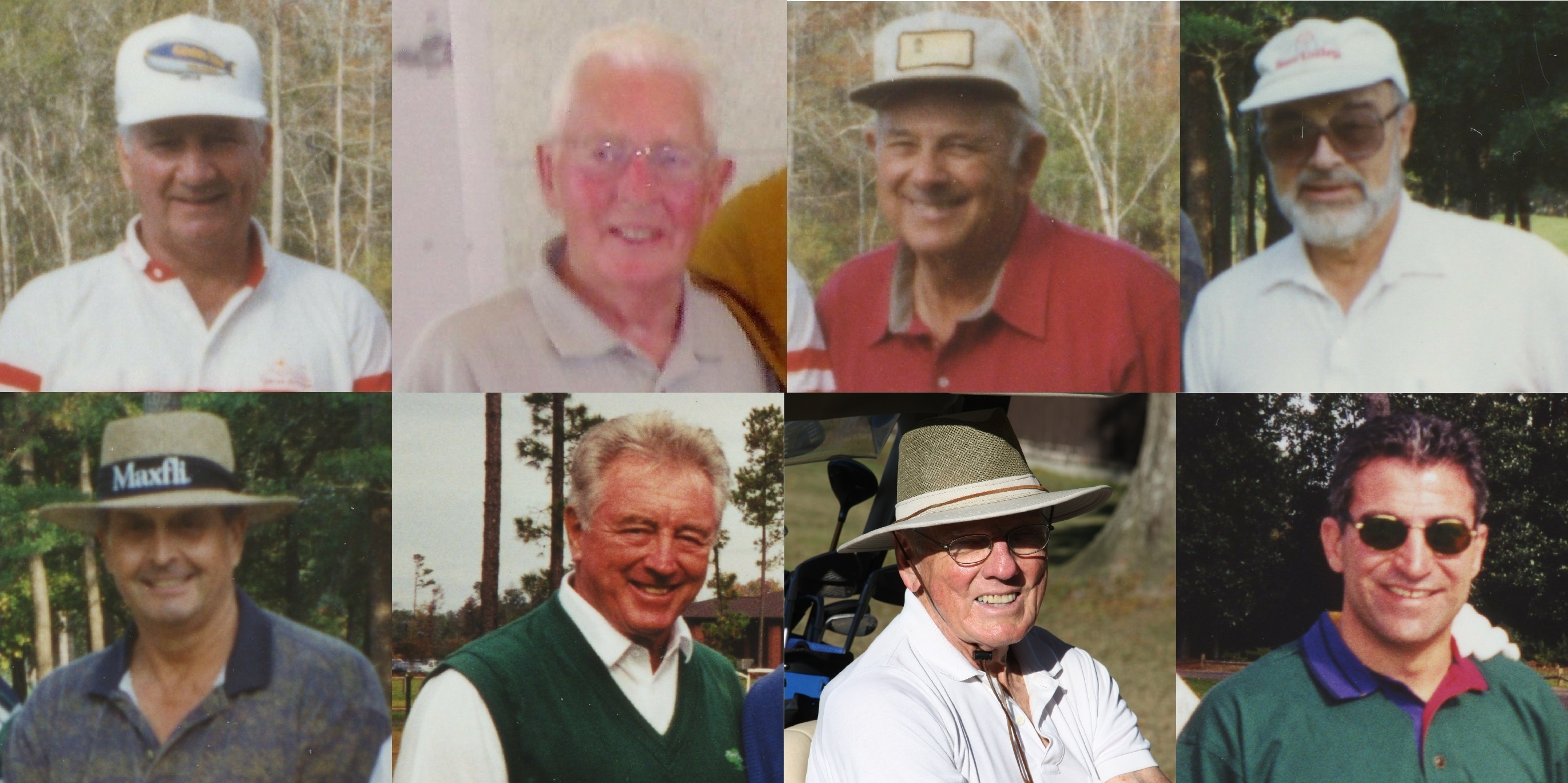 1989 Poor Golfers Association group photo