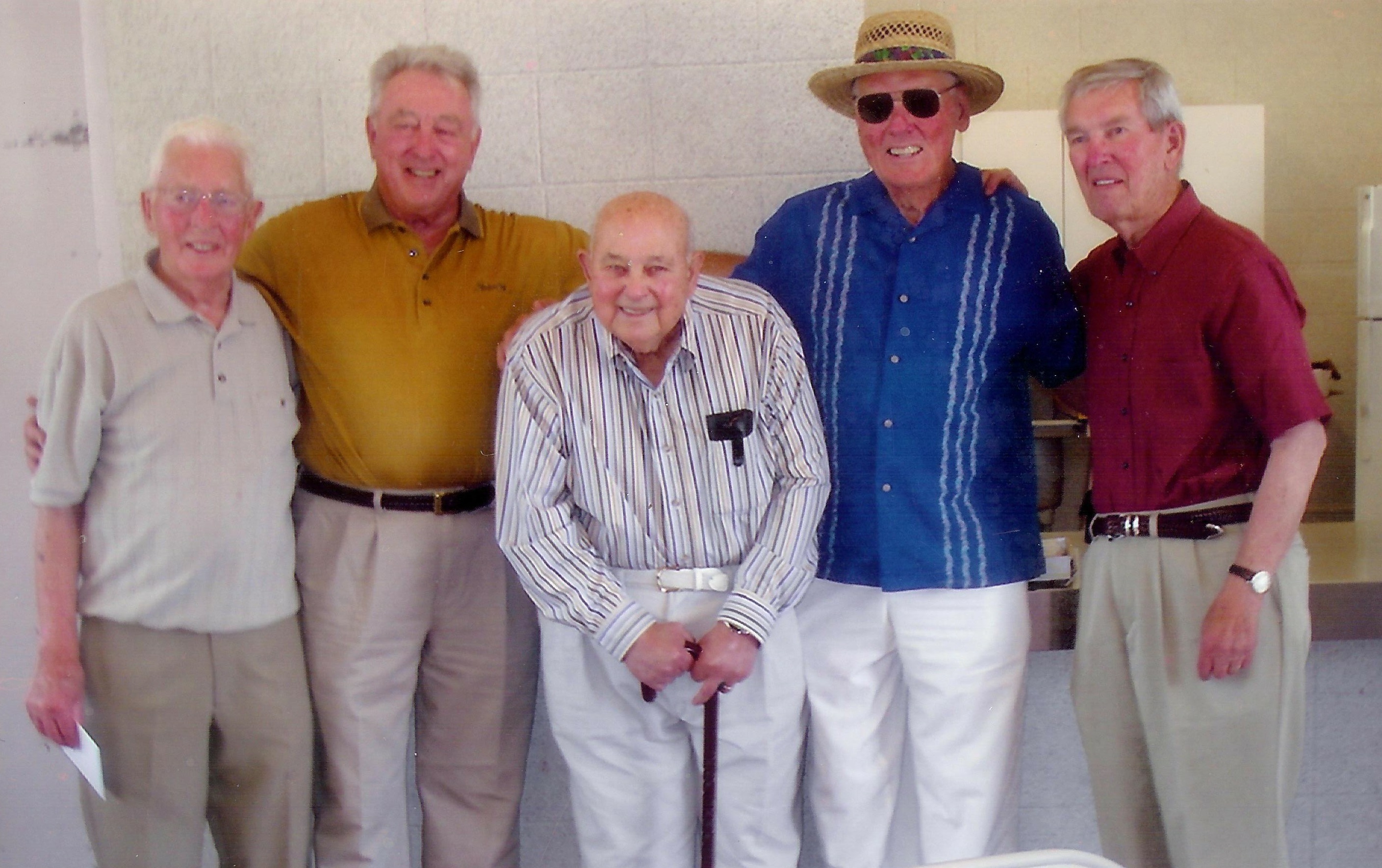 1992 Poor Golfers Association group photo