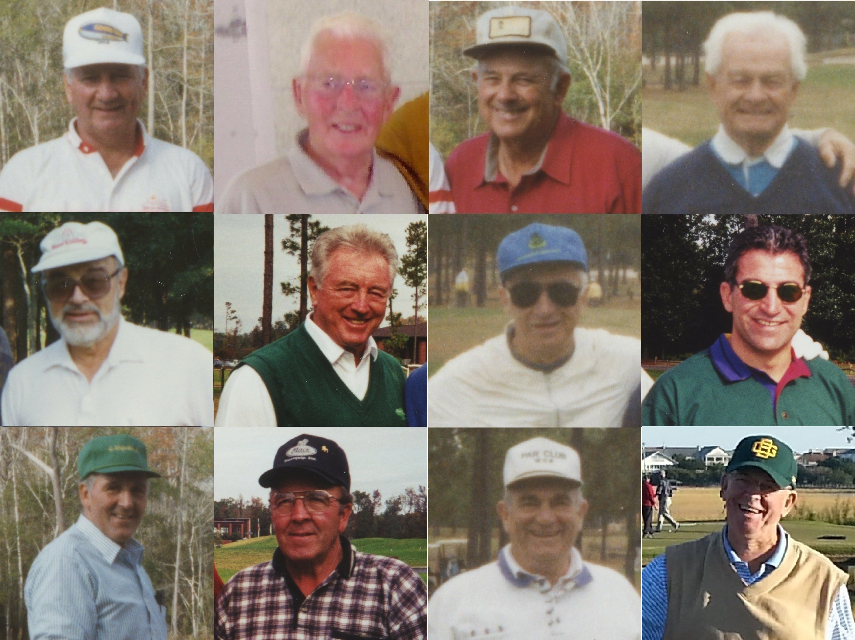 1993 Poor Golfers Association group photo