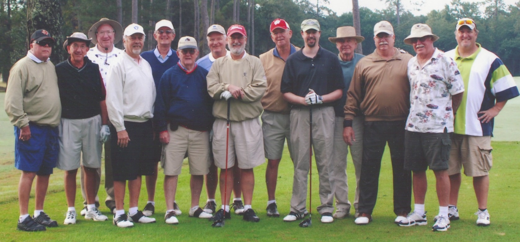 2009 Poor Golfers Association group photo