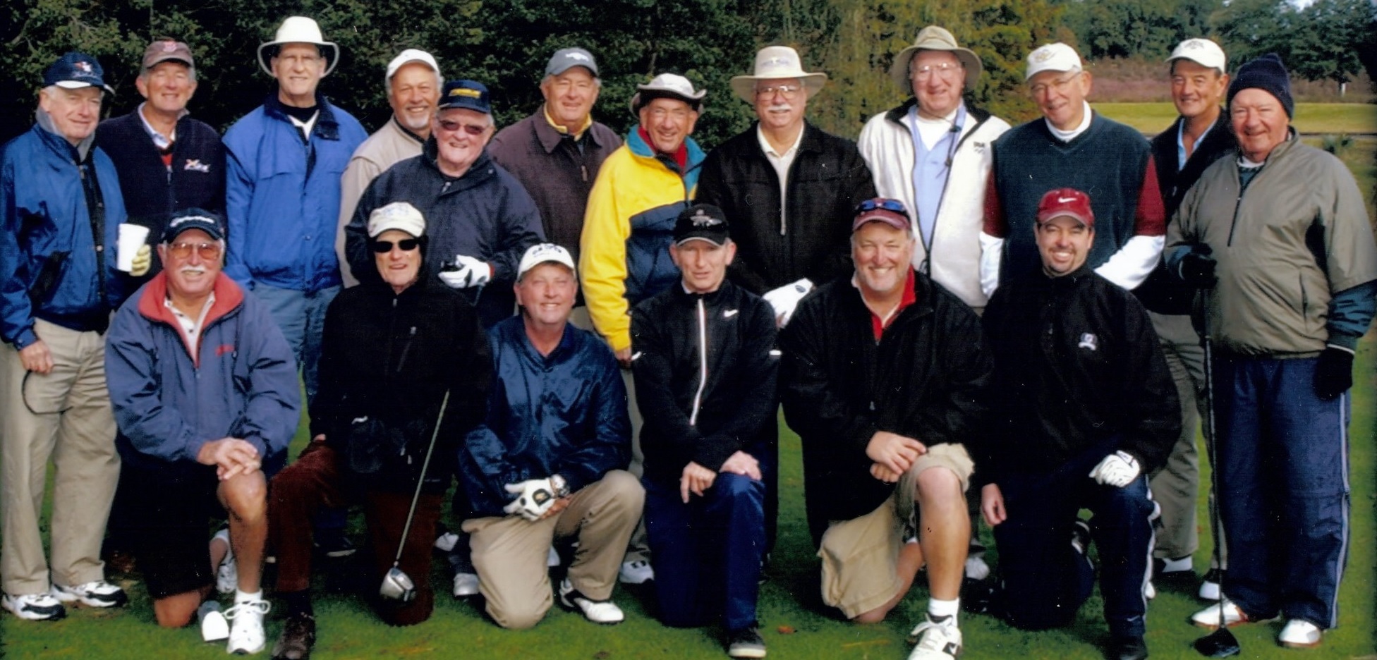 2012 Poor Golfers Association group photo
