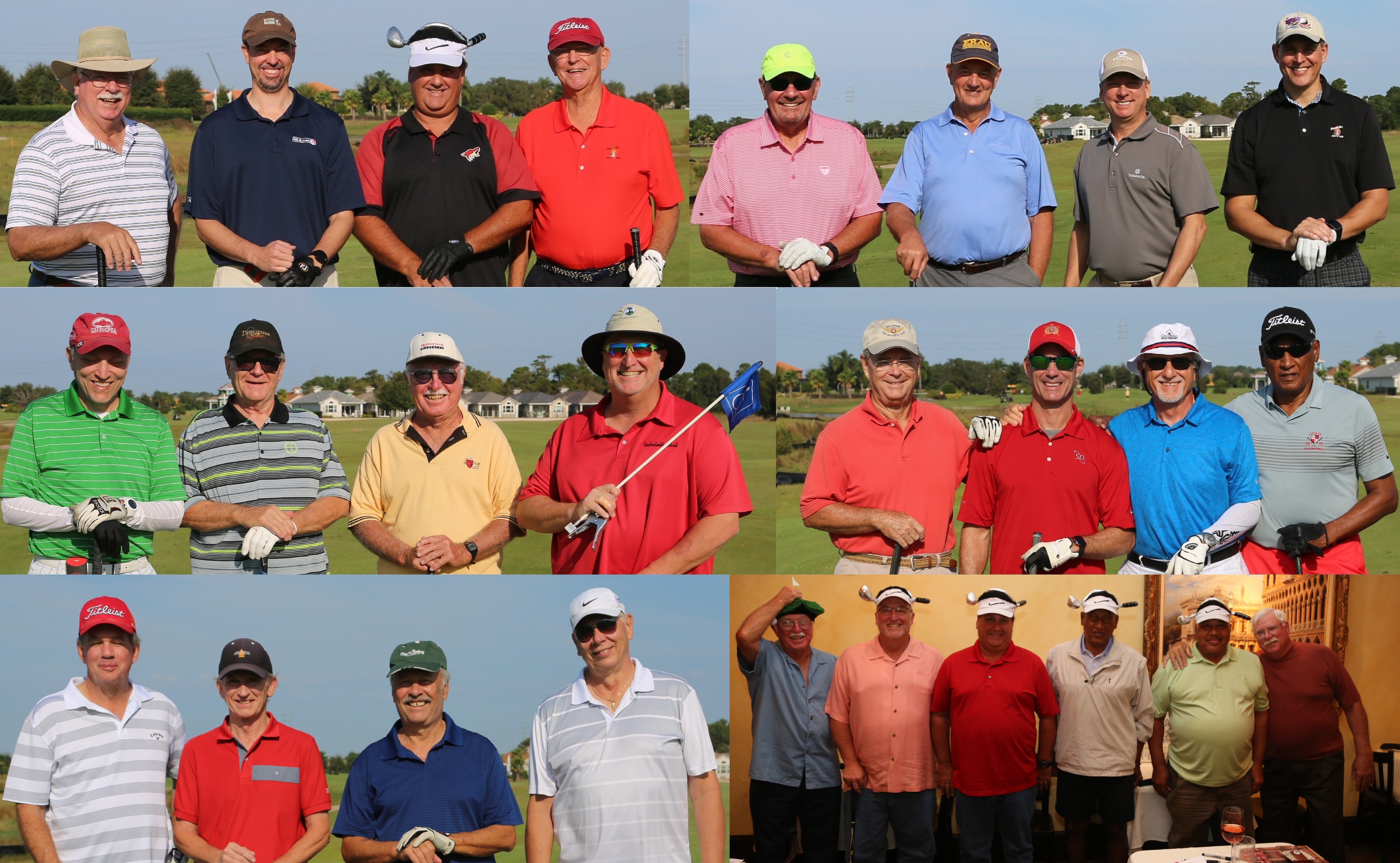 2016 Poor Golfers Association group photo