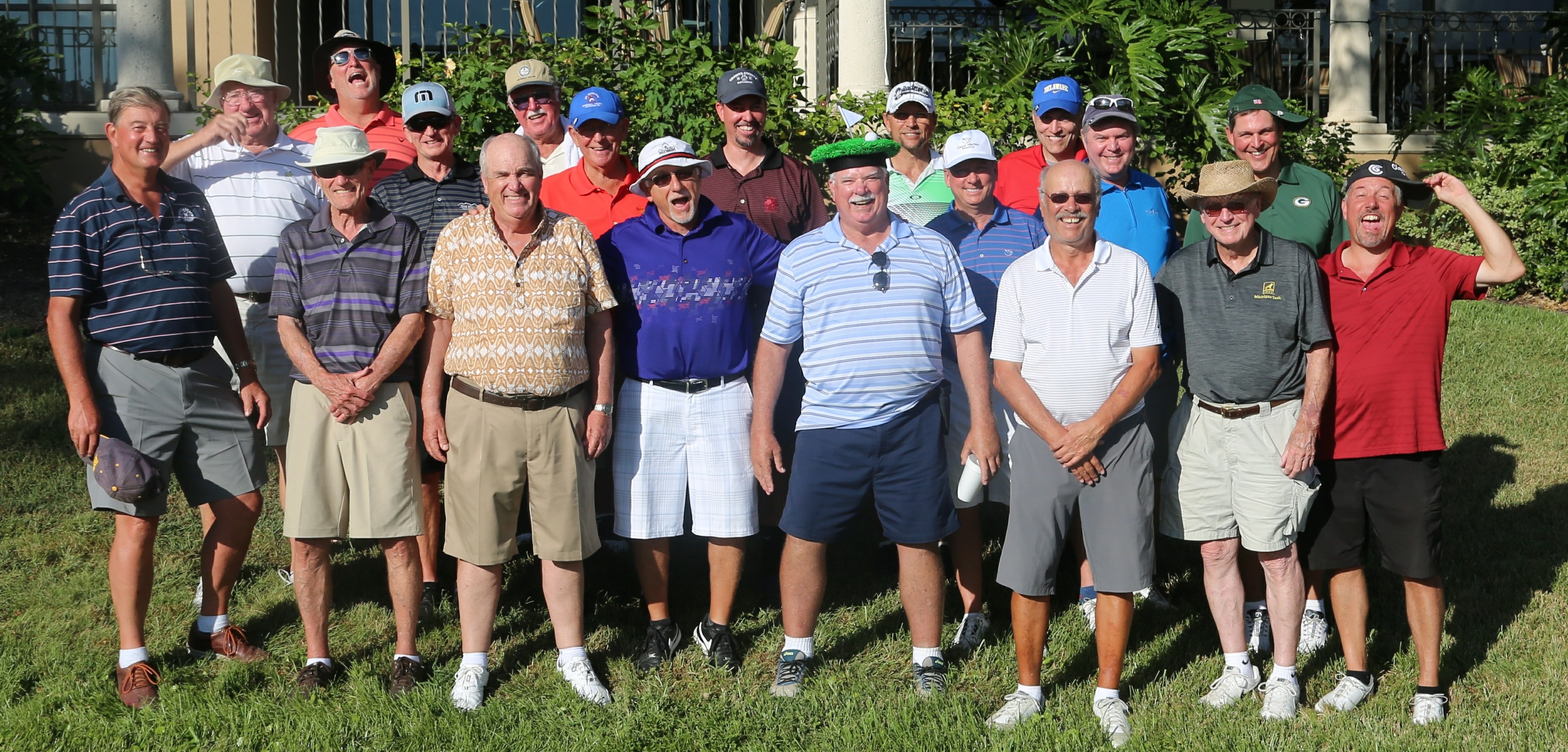 2017 Poor Golfers Association group photo