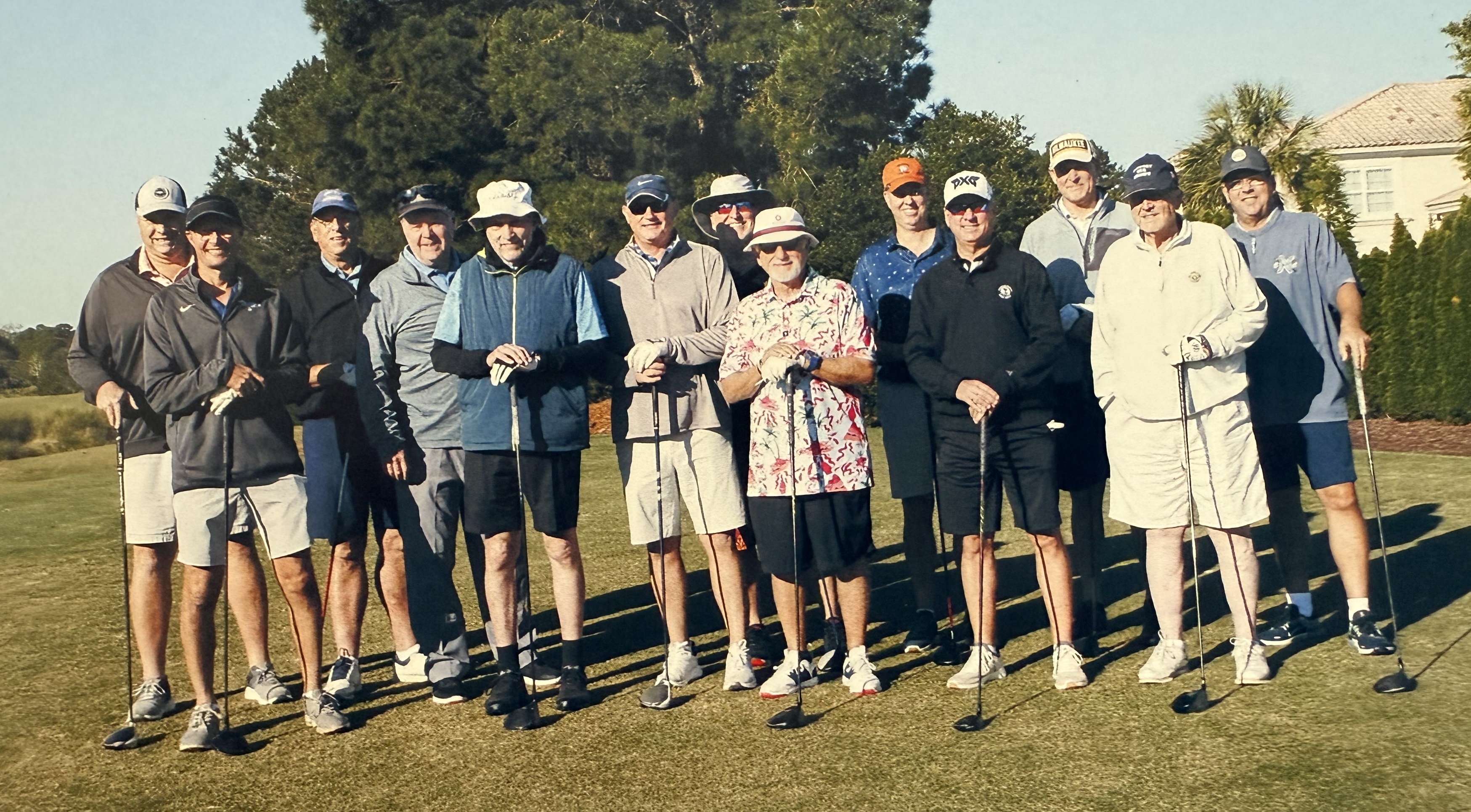 2025 Poor Golfers Association group photo